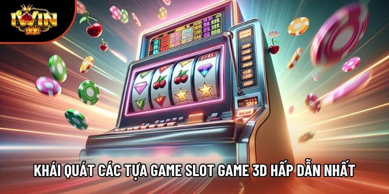 Khái quát các tựa game slot game 3D hấp dẫn nhất