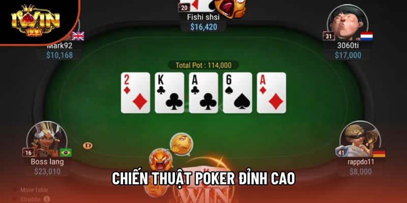 Chiến thuật Poker đỉnh cao