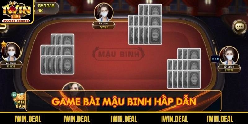 Game bài Mậu Binh hấp dẫn