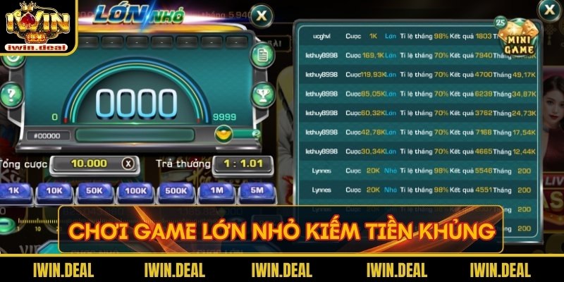 Chơi game lớn nhỏ kiếm tiền khủng