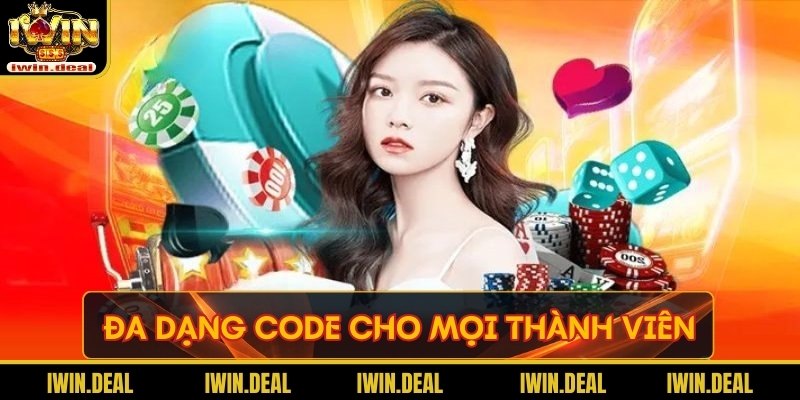 Đa dạng code cho mọi thành viên 