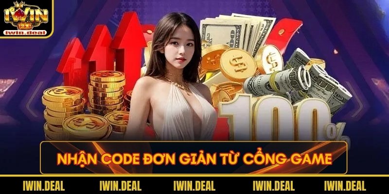 Nhận code đơn giản từ cổng game 