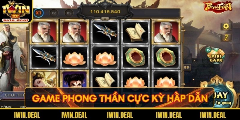 Game Phong thần cực kỳ hấp dẫn