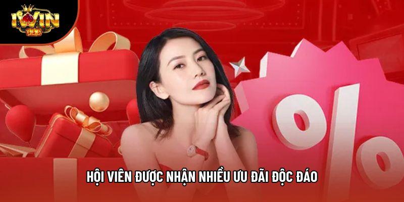 Hội viên được nhận nhiều ưu đãi độc đáo Hội viên được nhận nhiều ưu đãi độc đáo