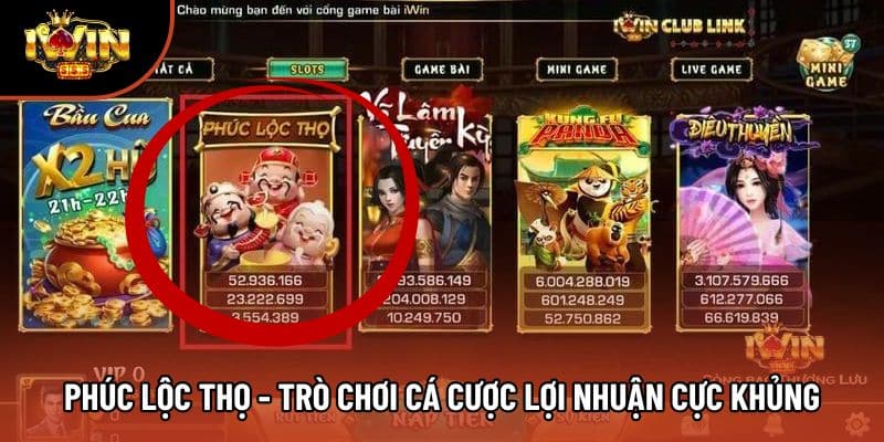 Phúc Lộc Thọ - Trò Chơi Cá Cược Lợi Nhuận Cực Khủng