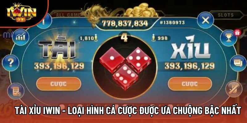 Tài Xỉu Iwin - Loại Hình Cá Cược Được Ưa Chuộng Bậc Nhất